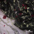 Сетка с вышивкой "Мадрид" 135 г/м2, 100% нейлон, ширина 130 см, Цвет 4/Черный - купить в Тюмени. Цена 980 руб.