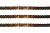 Пайетки "ОмТекс" на нитях, SILVER SHINING, 6 мм F / упак.91+/-1м, цв. 31 - бронза - купить в Тюмени. Цена: 356.19 руб.