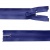 Молния водонепроницаемая PVC Т-7, 20 см, неразъемная, цвет (220)-василек - купить в Тюмени. Цена: 21.56 руб.