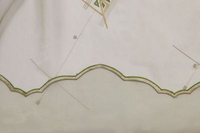 Органза с вышивкой VERONA 4070, 03 - купить в Тюмени. Цена 447.78 руб.