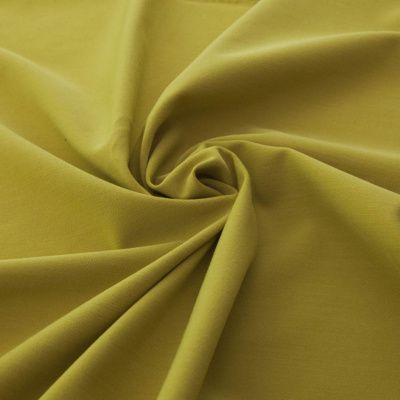 Костюмная ткань с вискозой "Меган" 15-0643, 210 гр/м2, шир.150см, цвет горчица - купить в Тюмени. Цена 382.42 руб.