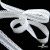 Резинка бельевая ажурная #6185, шир.16 мм, цв.белый - купить в Тюмени. Цена: 13.72 руб.