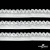 Резинка бельевая ажурная #123-11, шир.11 мм, цв.белый - купить в Тюмени. Цена: 7.23 руб.