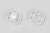 Кнопки пришивные пластиковые 15 мм, блистер 24шт, цв.-прозрачные - купить в Тюмени. Цена: 68.79 руб.