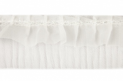 Тесьма плетеная "Рюш" №1, упак. 45,72 м - купить в Тюмени. Цена: 46.82 руб.