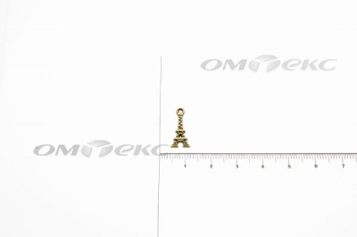 Декоративный элемент для творчества из металла "Эйфелева башня" 1,7 см  - купить в Тюмени. Цена: 6.13 руб.