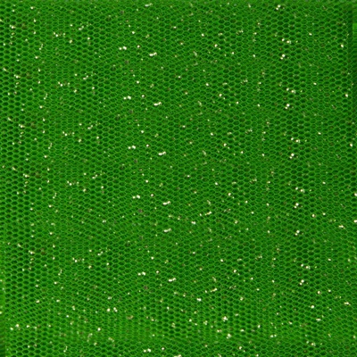 Сетка Глиттер, 24 г/м2, шир.145 см., зеленый - купить в Тюмени. Цена 117.24 руб.