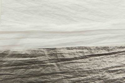Текстильный материал "Диско"#1805 с покрытием РЕТ, 40гр/м2, 100% полиэстер, цв.6-тем.серебро - купить в Тюмени. Цена 412.36 руб.