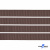 Репсовая лента 005, шир. 6 мм/уп. 50+/-1 м, цвет коричневый - купить в Тюмени. Цена: 88.45 руб.