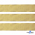 Лента парча, шир. 33 мм/уп. 33+/-0,5 м, цвет золото - купить в Тюмени. Цена: 179.95 руб.
