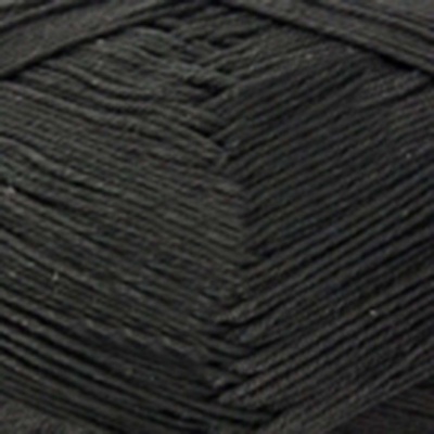 Пряжа "Бонди", 100% имп.мерсеризованный хлопок, 100гр, 270м, цв.003-черный - купить в Тюмени. Цена: 140.88 руб.