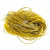 Шнур-резинка золотой, 1мм - купить в Тюмени. Цена: 2 450 руб.