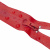 Молния водонепроницаемая PVC Т-7, 60 см, разъемная, цвет (820) красный - купить в Тюмени. Цена: 49.39 руб.