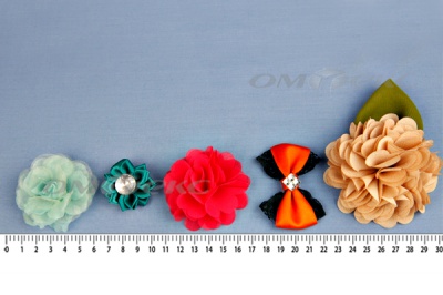 Цветы декоративные пришивные - купить в Тюмени. Цена: 28.53 руб.
