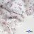 Ткань Муслин принт, 100% хлопок, 125 гр/м2, шир. 140 см, #2308 цв. 6 белый с цветком - купить в Тюмени. Цена 413.11 руб.