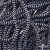 Шнурки #107-16, круглые 130 см, двухцветные цв.серый/чёрный - купить в Тюмени. Цена: 31.89 руб.