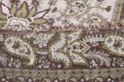 Ткань плательная "Rayon Printed" 67004-3, 75 гр/м2, шир.150см - купить в Тюмени. Цена 350.71 руб.