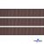 005-коричневый Лента репсовая 12 мм (1/2), 91,4 м  - купить в Тюмени. Цена: 372.40 руб.