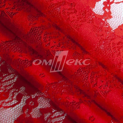 Кружевное полотно стрейч 15A61/RED, 100 гр/м2, шир.150см - купить в Тюмени. Цена 1 597.08 руб.