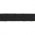 Резинка продежка С-52, шир. 7 мм (в нам. 100 м), чёрная  - купить в Тюмени. Цена: 637.57 руб.