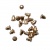 Застежка-зажим для швенз металл, цв.-золото - купить в Тюмени. Цена: 0.32 руб.