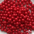 0404-0140-Бусины пластиковые под жемчуг "ОмТекс", 8 мм, (уп.50гр=218+/-3шт), цв.072-красный - купить в Тюмени. Цена: 42.84 руб.