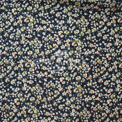 Плательная ткань "Софи" 5.2, 75 гр/м2, шир.150 см, принт растительный - купить в Тюмени. Цена 241.49 руб.