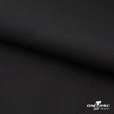 Ткань сорочечная Альто, 115 г/м2, 58% пэ,42% хл, окрашенный, шир.150 см, цв. чёрный  (арт.101) - купить в Тюмени. Цена 273.15 руб.