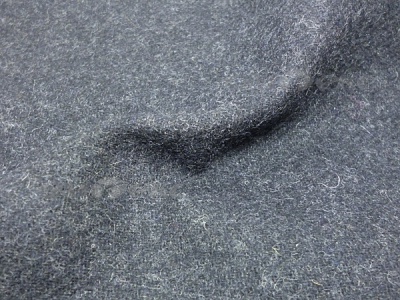 Ткань костюмная п/шерсть №2096-2-2, 300 гр/м2, шир.150см, цвет т.серый - купить в Тюмени. Цена 512.30 руб.