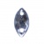 Стразы пришивные акриловые арт.#53/24 - "Кристал", 5х10 мм - купить в Тюмени. Цена: 0.69 руб.
