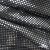 Трикотажное полотно голограмма, шир.140 см, #603 -черный/серебро - купить в Тюмени. Цена 771.75 руб.