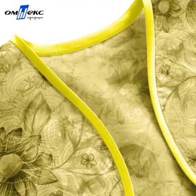 Косая бейка атласная "Омтекс" 15 мм х 132 м, цв. 034 лимонный - купить в Тюмени. Цена: 225.81 руб.
