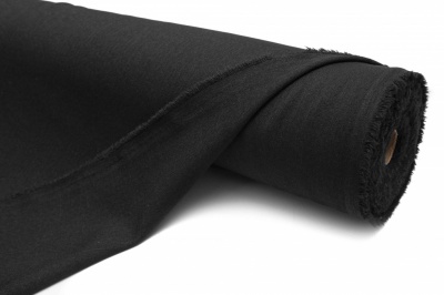 Ткань костюмная 21699 1144/1178, 236 гр/м2, шир.150см, цвет чёрный - купить в Тюмени. Цена 455.40 руб.