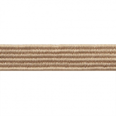 Резиновые нити с текстильным покрытием, шир. 6 мм ( упак.30 м/уп), цв.- 97-бежевый - купить в Тюмени. Цена: 152.05 руб.