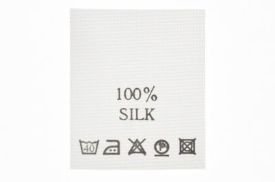 Состав и уход 100% Silk 200 шт - купить в Тюмени. Цена: 232.29 руб.
