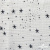 Ткань Муслин принт, 100% хлопок, 125 гр/м2, шир. 140 см, #2308 цв. 9 белый морская звезда - купить в Тюмени. Цена 413.11 руб.