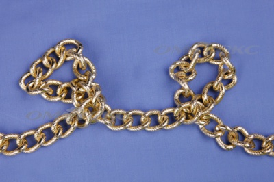 Цепь металл декоративная №92 золото (10+/-1 м)  - купить в Тюмени. Цена: 1 445.08 руб.