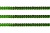Пайетки "ОмТекс" на нитях, SILVER-BASE, 6 мм С / упак.73+/-1м, цв. 4 - зеленый - купить в Тюмени. Цена: 484.77 руб.