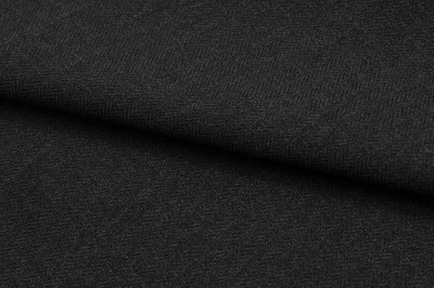 Ткань костюмная 21699 1144/1178, 236 гр/м2, шир.150см, цвет чёрный - купить в Тюмени. Цена 455.40 руб.