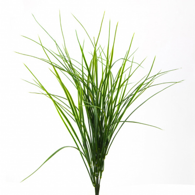 Трава искусственная -3, шт (осока 50 см/8 см  5 листов)				 - купить в Тюмени. Цена: 124.17 руб.