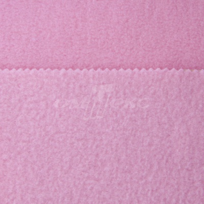Флис окрашенный 15-2215, 250 гр/м2, шир.150 см, цвет светло-розовый - купить в Тюмени. Цена 580.31 руб.