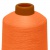 Нитки текстурированные некручёные 457, намот. 15 000 м, цвет оранжевый - купить в Тюмени. Цена: 204.10 руб.