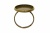 Заготовка для рукоделия металлическая фигурная для кольца 15мм - купить в Тюмени. Цена: 7.44 руб.
