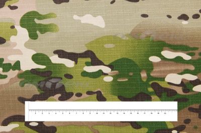 Ткань смесовая рип-стоп камуфляж C#201313, 210 гр/м2, шир.150см - купить в Тюмени. Цена 244.99 руб.