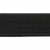 Резинка 25 мм Тканая, 13,75 гр/п.м, (бобина 25 +/-0,5 м) - черная  - купить в Тюмени. Цена: 11.67 руб.