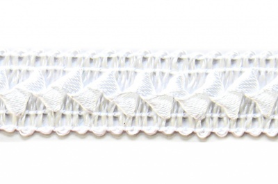 Тесьма декоративная "Самоса" 062, шир. 20 мм/уп. 33+/-1 м, цвет белый - купить в Тюмени. Цена: 304.43 руб.
