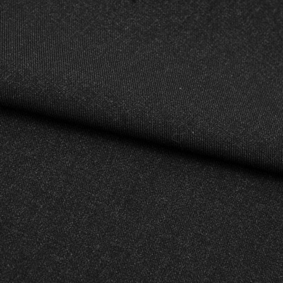 Ткань костюмная 24880 2022, 220 гр/м2, шир.150см, цвет чёрный - купить в Тюмени. Цена 446.45 руб.