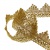 Тесьма металлизированная 0384-0240, шир. 40 мм/уп. 25+/-1 м, цвет золото - купить в Тюмени. Цена: 490.74 руб.
