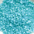 0404-5146-Полубусины пластиковые круглые "ОмТекс", 6 мм, (уп.50гр=840+/-5шт), цв.086-бл.бирюза - купить в Тюмени. Цена: 63.86 руб.
