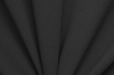 Костюмная ткань с вискозой "Бриджит", 210 гр/м2, шир.150см, цвет чёрный - купить в Тюмени. Цена 564.96 руб.
